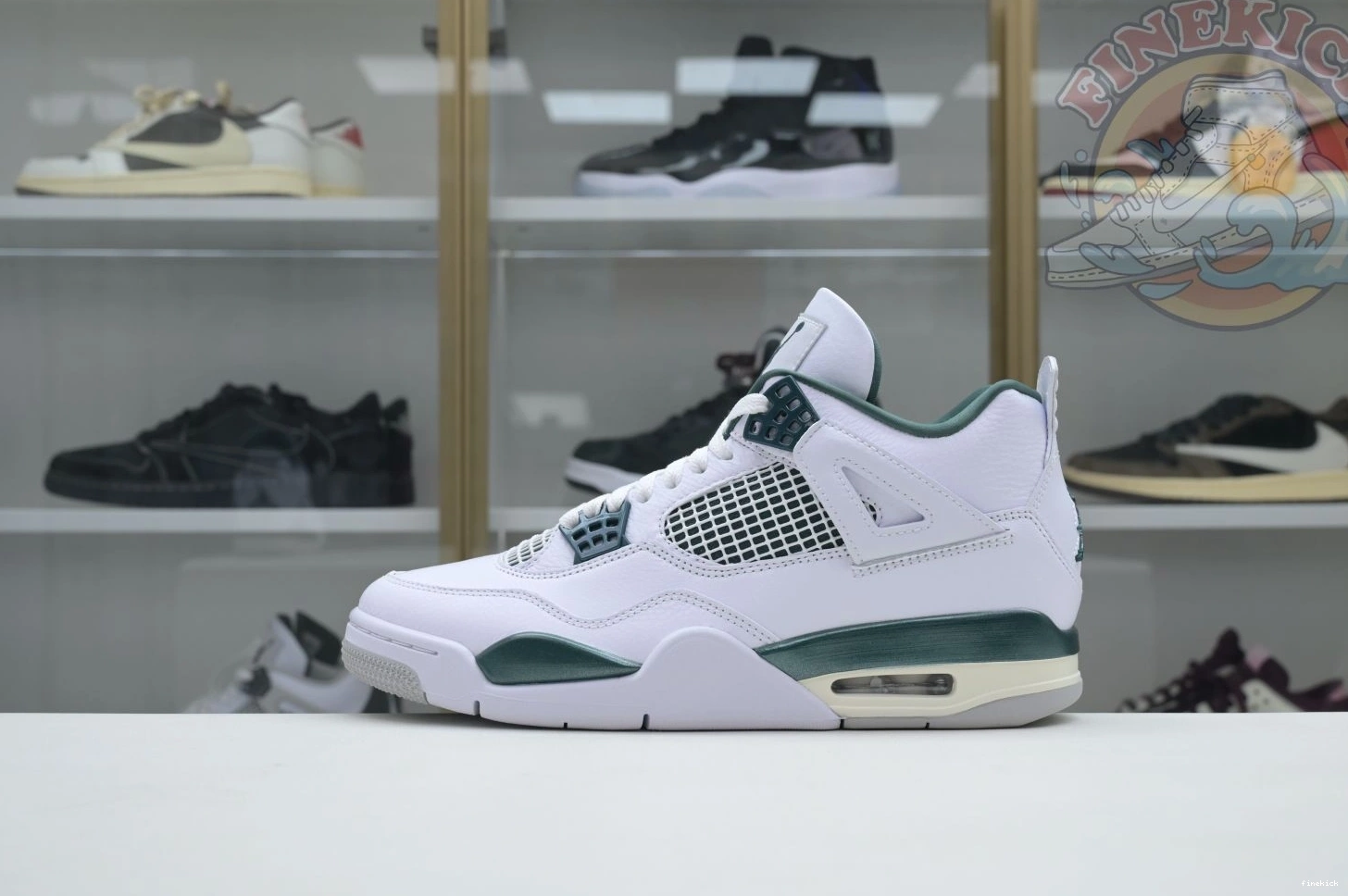 4 Oxidized Air Jordan Green 0807